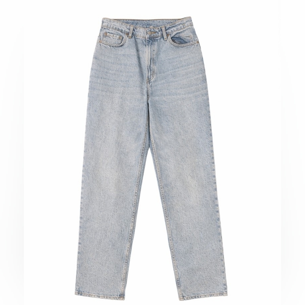 Abercrombie & Fitch ‘90s Straight Jeans 35/20 Curve Love Ultra High Rise